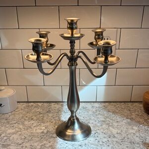 Restoration Hardware Taper Candle Holder • 14.5 Inches Tall